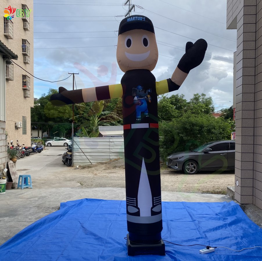 New Arrival Air Dancer Costume Dancing Man Tube with Blower Funny Inflatable Waves Air Dancer Fly Guy Inflatable