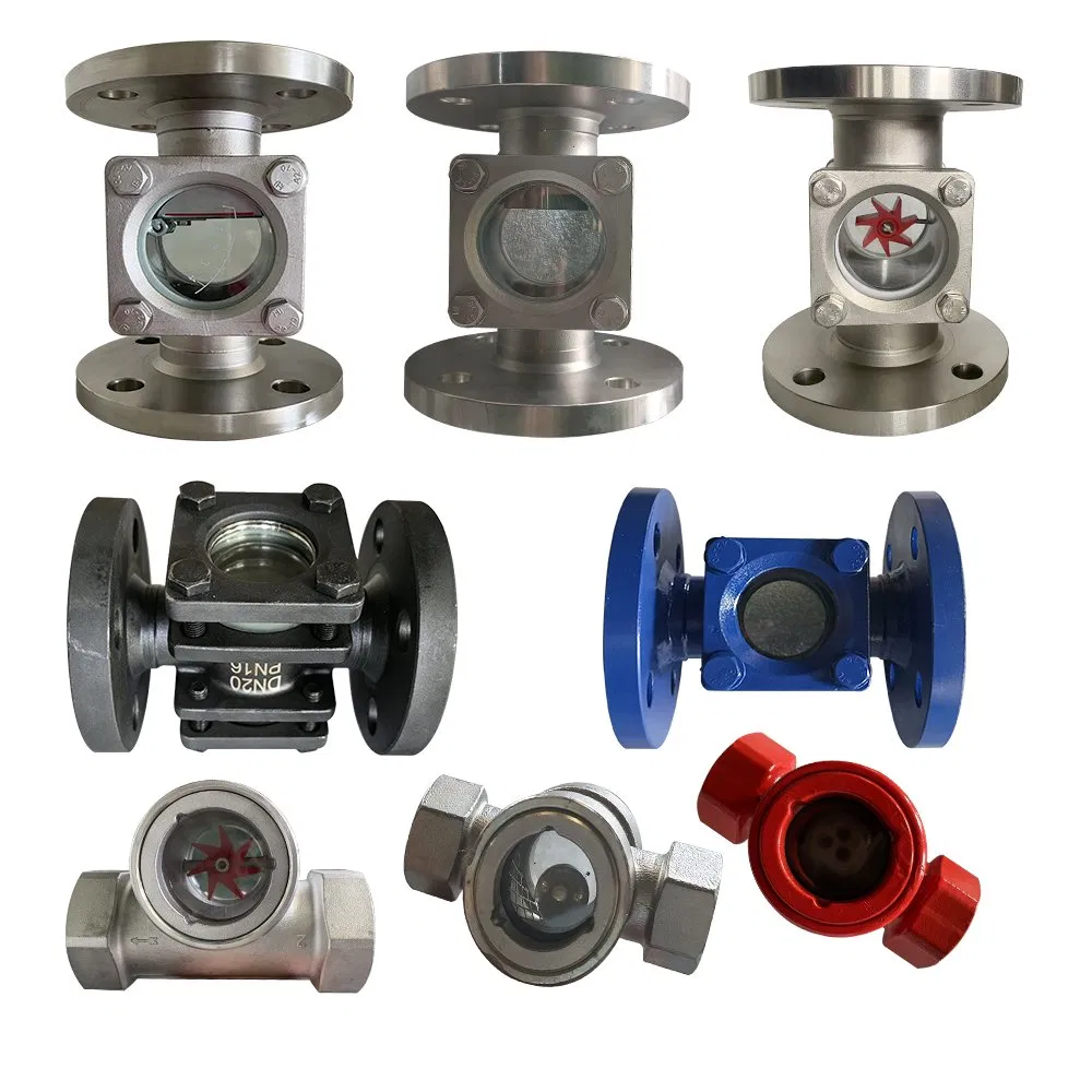 Stainless Steel /Carbon Steel Double Window Sight Glass/Flow Indicator