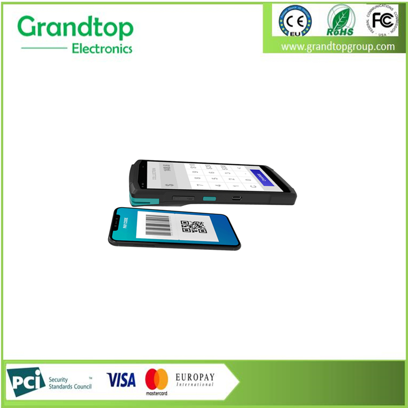 Handheld Biometric Fingerprint Android POS Terminal