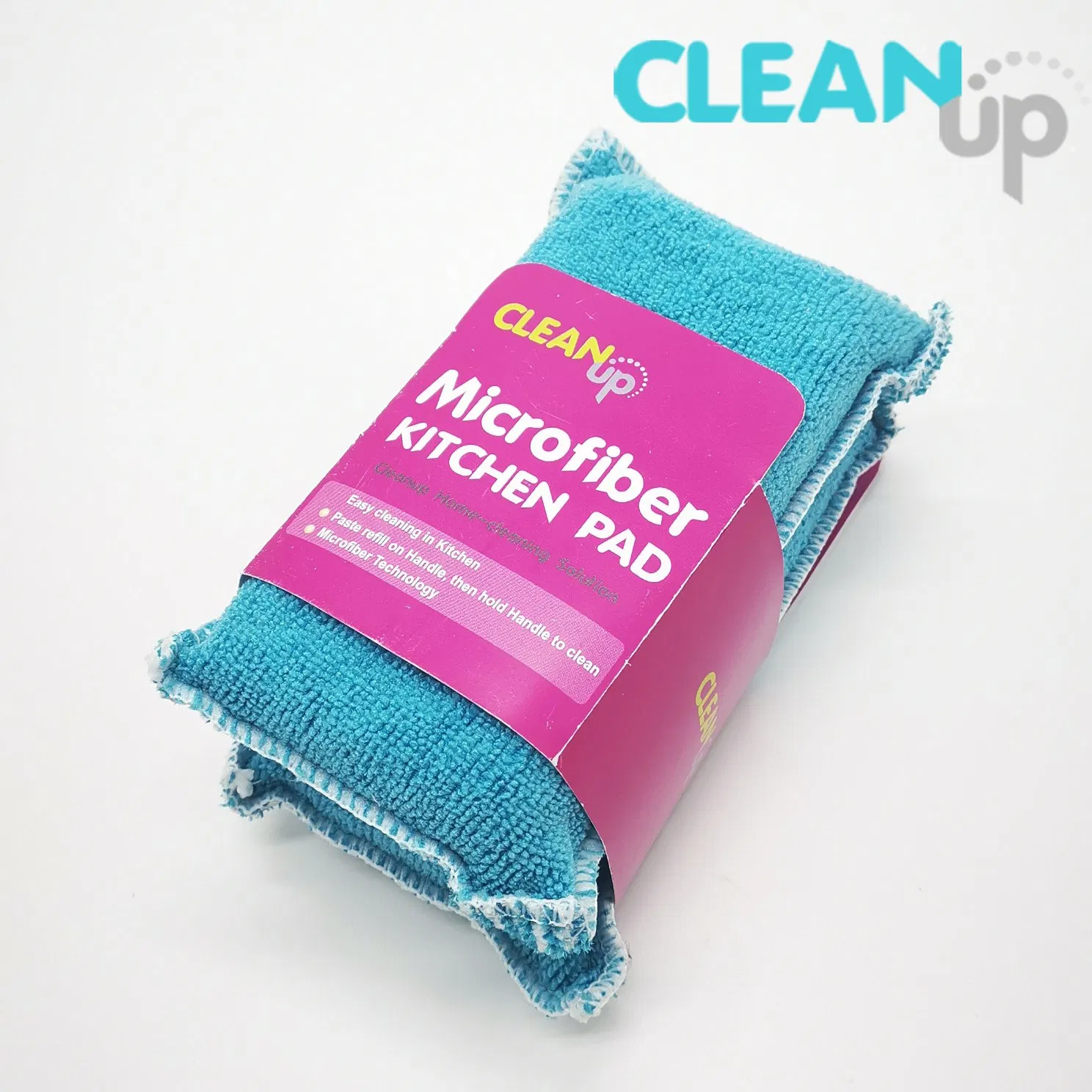 Household Kitchen Room Scouring Microfiber Clean Sponge Cleaning Sponge
