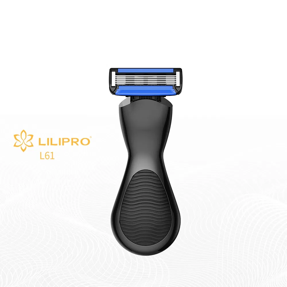 Lilipro G1 Men's Razor Wide and Pivoting Head Stainless Steel Blades Portable Razor