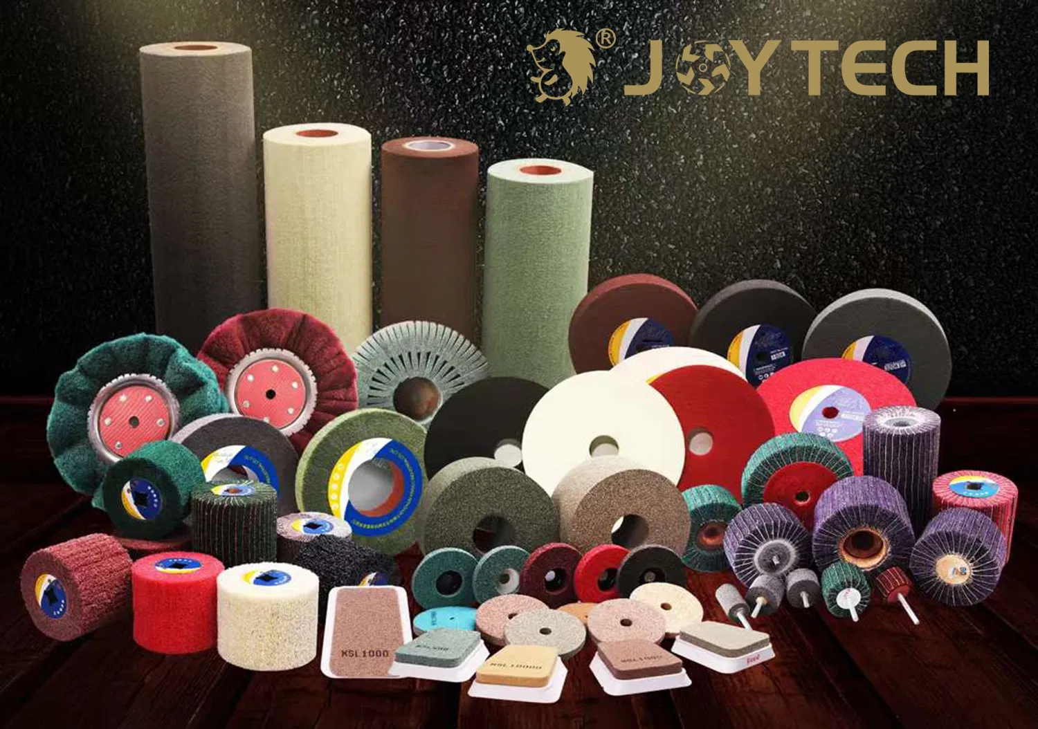 Нетканый абразивный круг для удаления заусенцев с металла