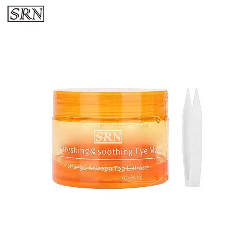 60PCS Jar Package Remove Fine Line Cucumber Under Eye Gel Pads