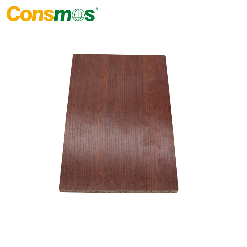 1220*2440mm E1/E2/E0 Glue Melamine Laminated Chipboard Particle Board for Wardrobe