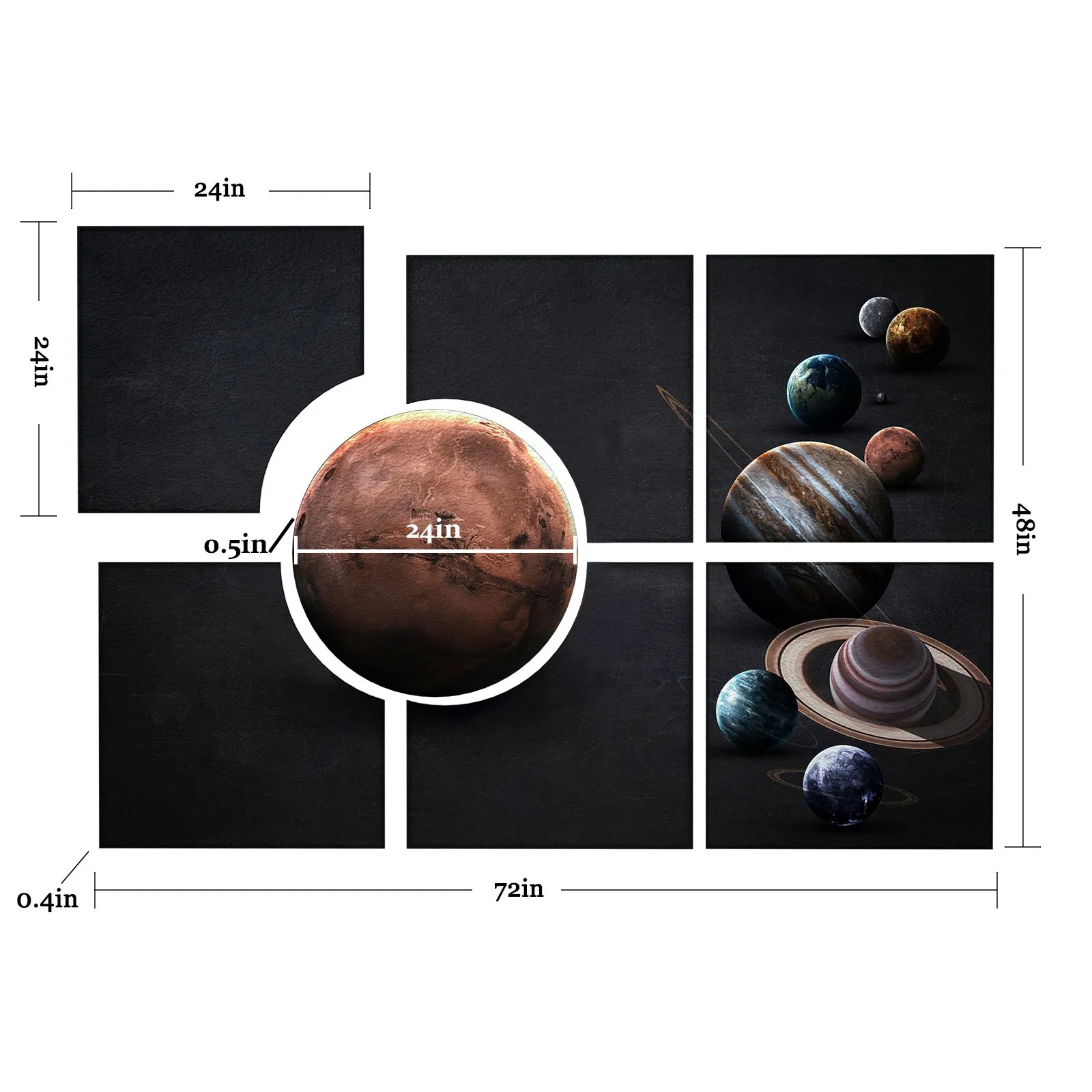 Bubos 3D Wall Panel Acoustic Ceiling Soundproof Panel Mars Art Acoustic Panel Sound Proof Padding Acoustic