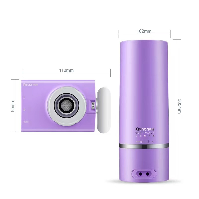 Water-Saving and Environmental Gentle Softener Baby Skin Device Mini Portable Cleansing Water Softener