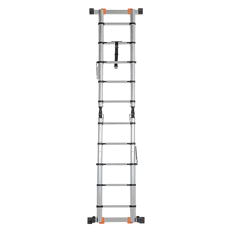 Double Sidesingle Straight Folding Step Telescopic Aluminum Ladder for Sale