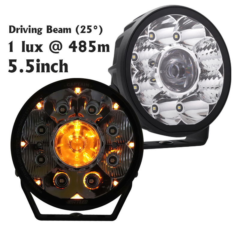 Круглые светодиодные противотуманные фары 5.5 дюйма 94W DRL