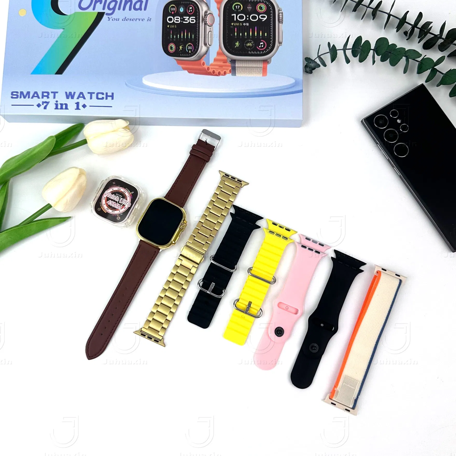 Умные часы Smart Watch S9 Ultra с металлическим браслетом