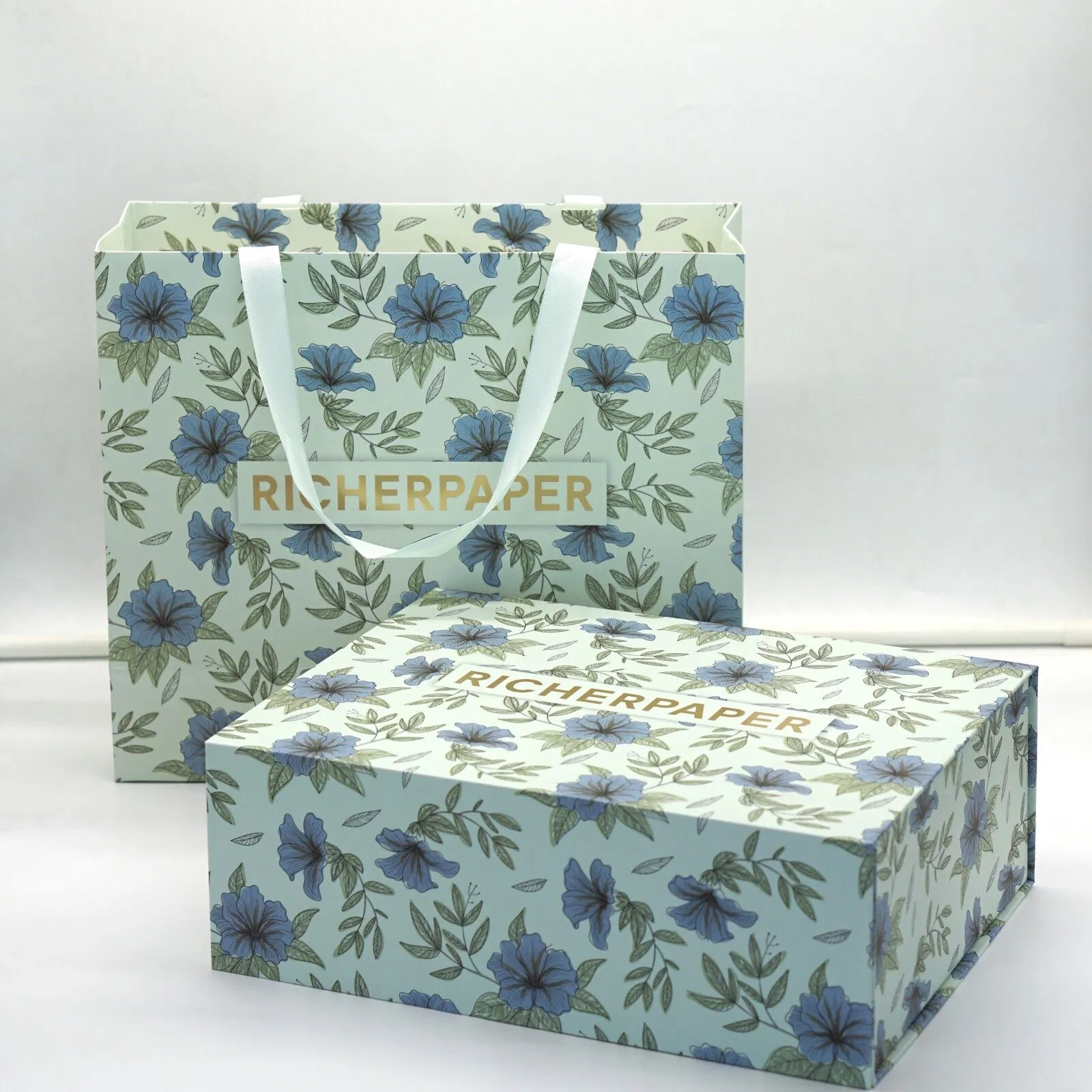 Custom Logo Printed Luxury Paper Bag Shopping Bag Handbag