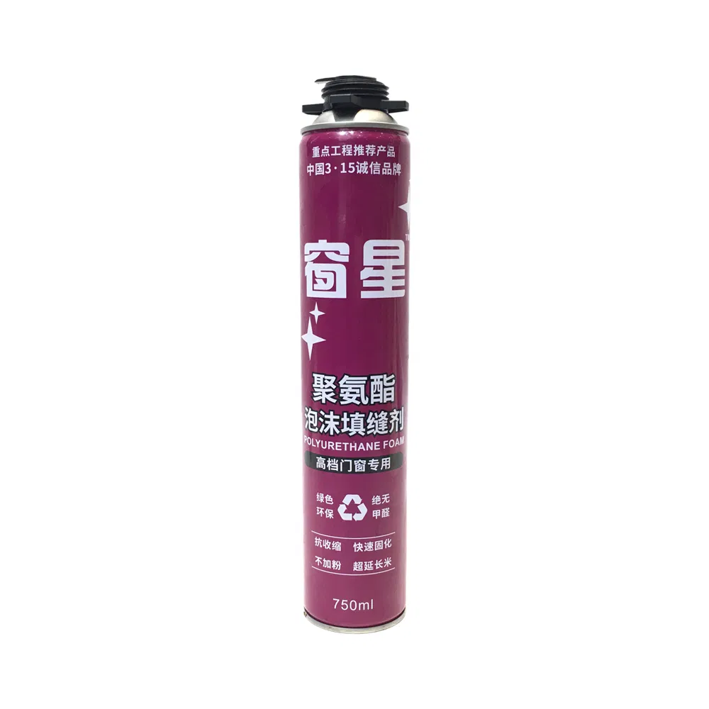 Construction PU Foam PU Adhesive PU Spray Foam Chemical Resistance Polyurethane Adhesive
