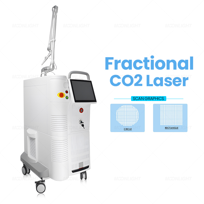 Портативный фракционный CO2 лазер для удаления растяжек