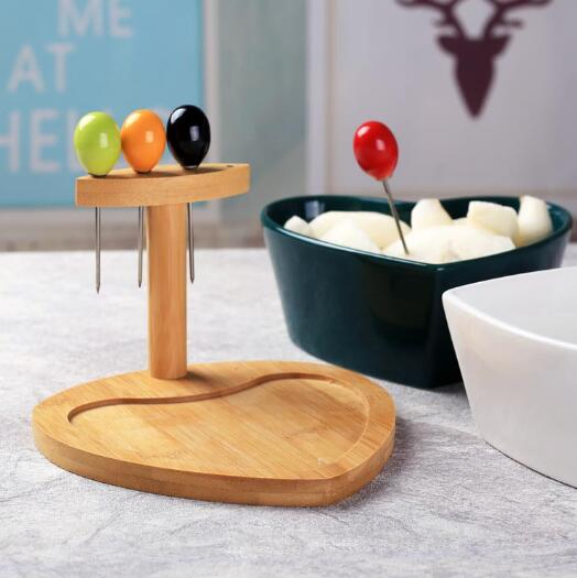 Heart-Shaped Multipurpose Ceramic Salad Bowl Seasoning Bowl