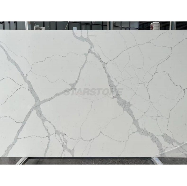 White Artificial Quanlity Kitchen Bathroom Wall Floor Tile Sintered Stone