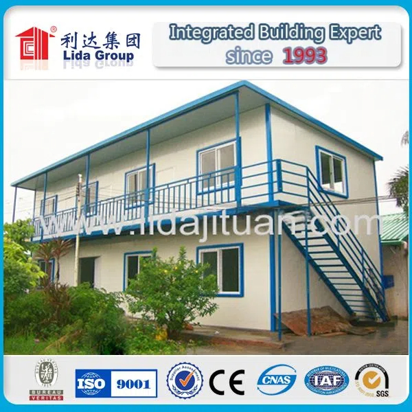 Modular Hotel Light Steel Frame Structure Low Cost House