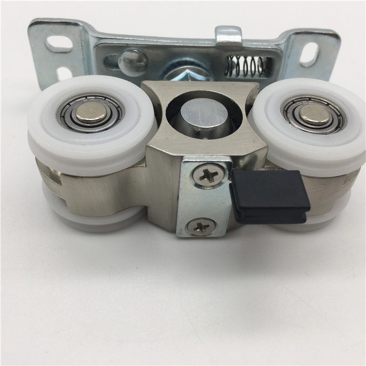 Sliding Wooden Glass Door System Heavy Duty Hanger Roller