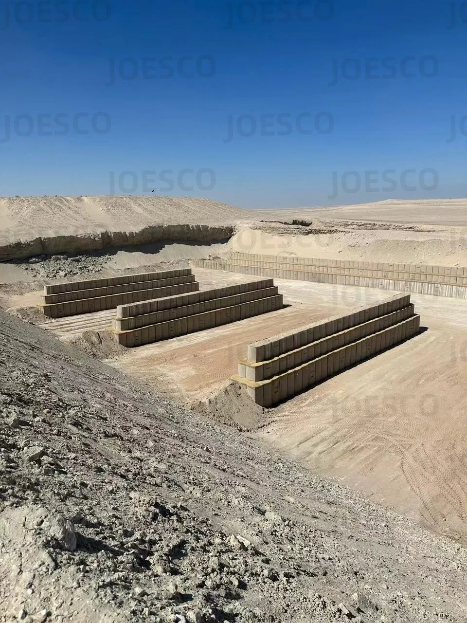 Corrosion Resistant Welded Gabion Barrier for Flood Protection Defensive Sand Barrier Explosion-Proof Cage