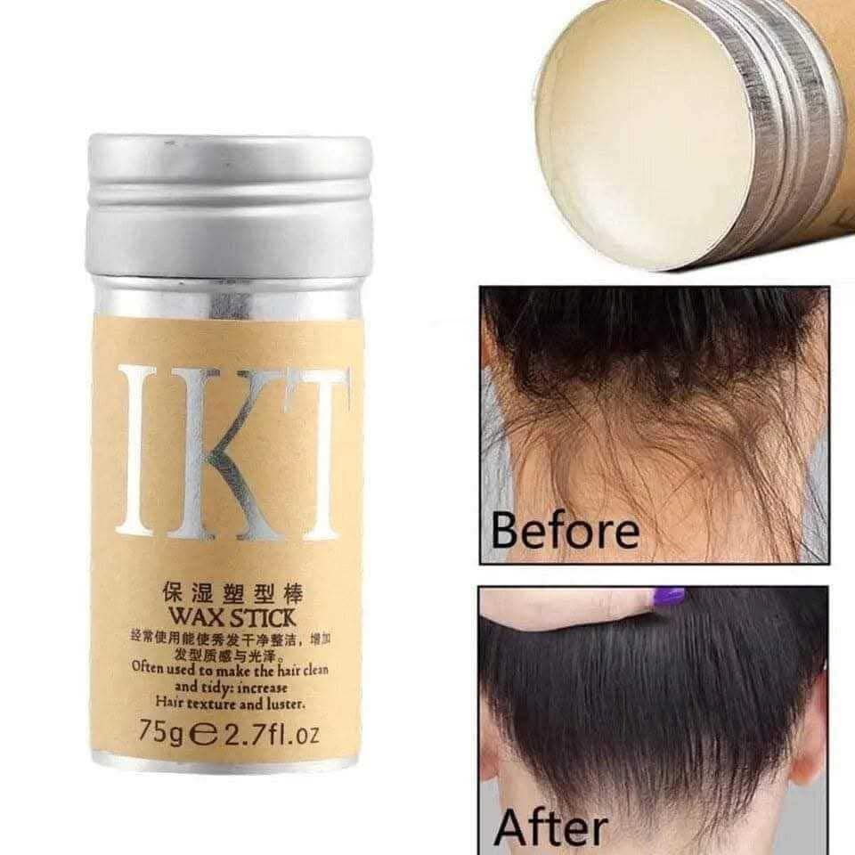 Portable Solid Styling Strong Hold Slick Long Lasting Ikt Hair Wax Stick