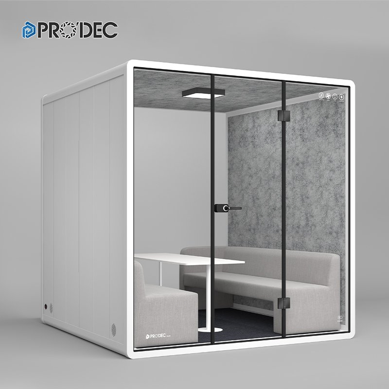 Private Office Pod Seating Phone Booth American Prefab Container Booth