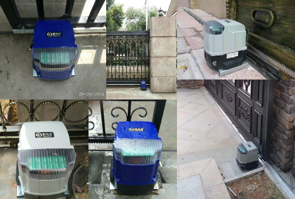 Mansion Type Smart Sliding Gate Opener 1600kg RFID Door Operator