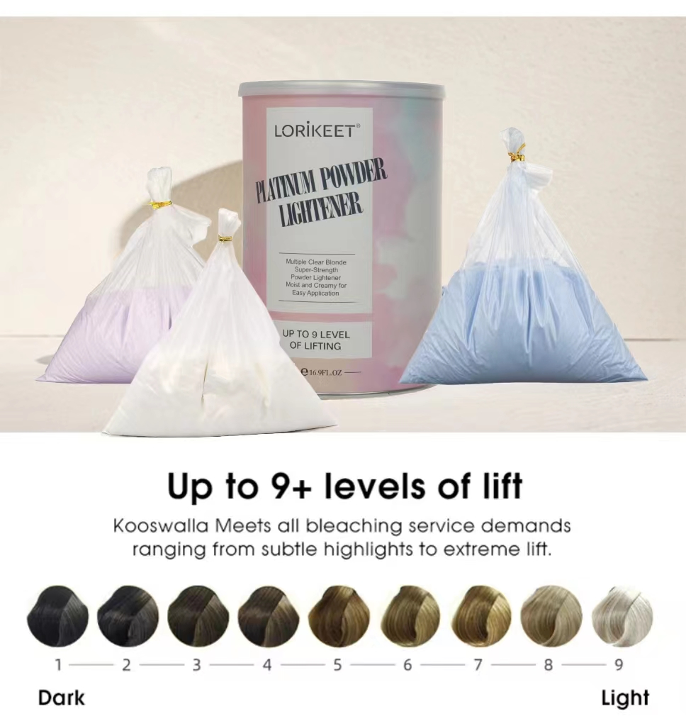 Original Hair Bleach Powder Manufacturer Offer You GMPC Tested Bulk Dust Free Hair Bleaching Powder at Factory Price