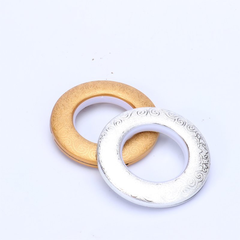 Wholesale Production Plastic Eyelet Curtains Wear Resistant and Durable Round Curtain Ring Eyelet