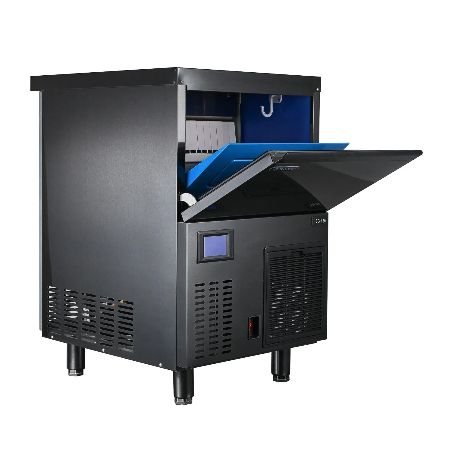 Saige Sgo-E150PS 55kg/24h Professional Commercial Use Gourmet Jelly Ice Maker Professional Commercial Use Ice Maker Machine Ice Making Machine