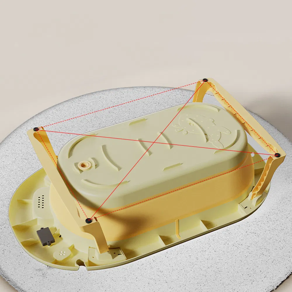 Складная детская ванночка для новорожденных