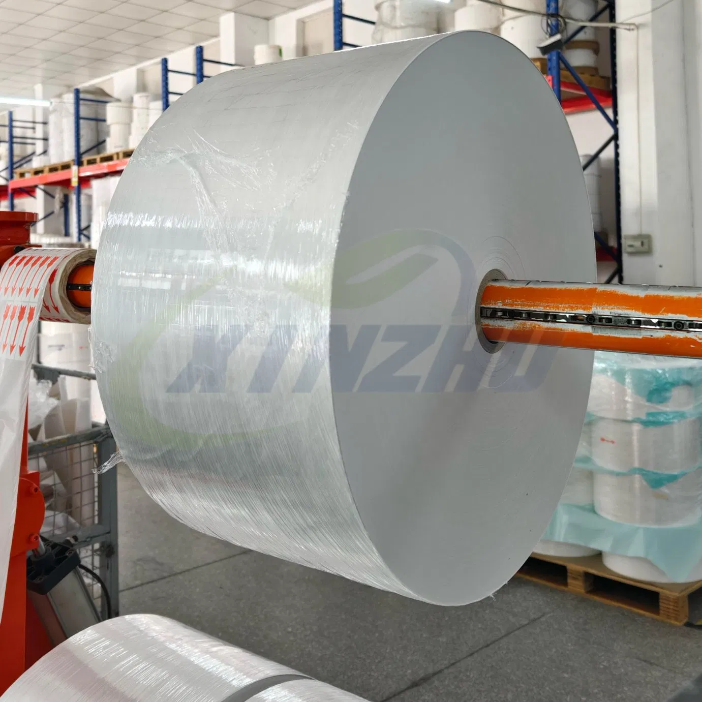 75mic Matte Synthetic Paper for Tires Labels, Tear-Resistant Self-Adhesive Label Material