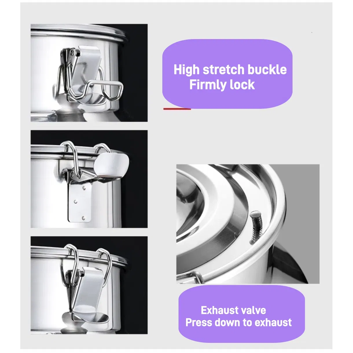 Пищевая бочка из нержавеющей стали SS304, 58 л