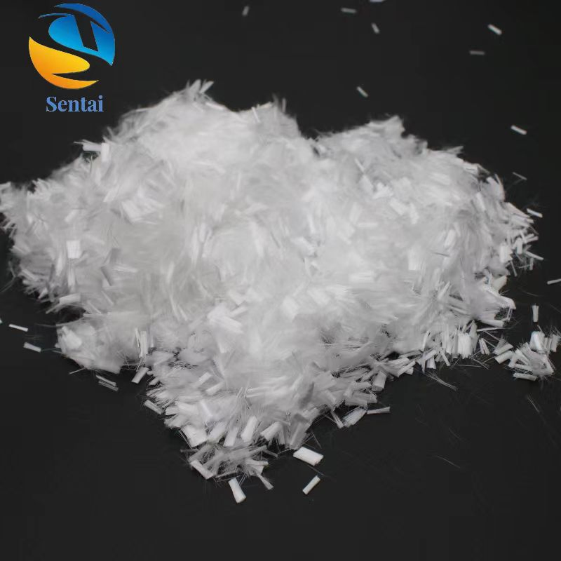 Construction Site Cement Mortar Polypropylene Fiber Polyester Fiber Polyvinyl Alcohol Fiber Concrete Crack Resistant Fiber