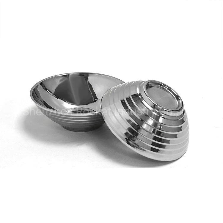 Food Weed Cereal Noodle Rice Dough Salad Fruit Soup Stainless Steel Bowl