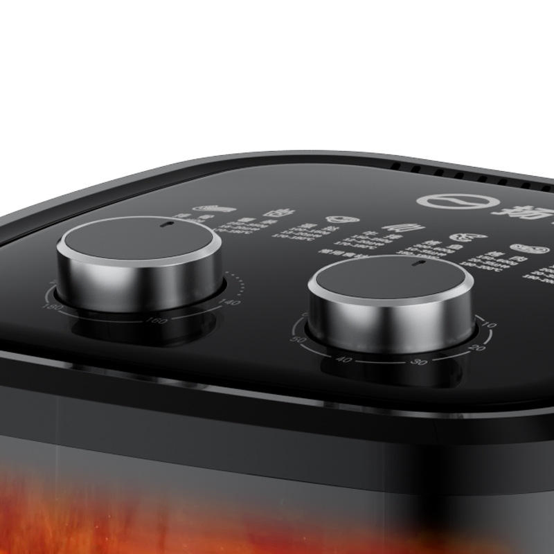 New Design Oil-Free Digital Smart Air Fryer with Visual Touch Screen