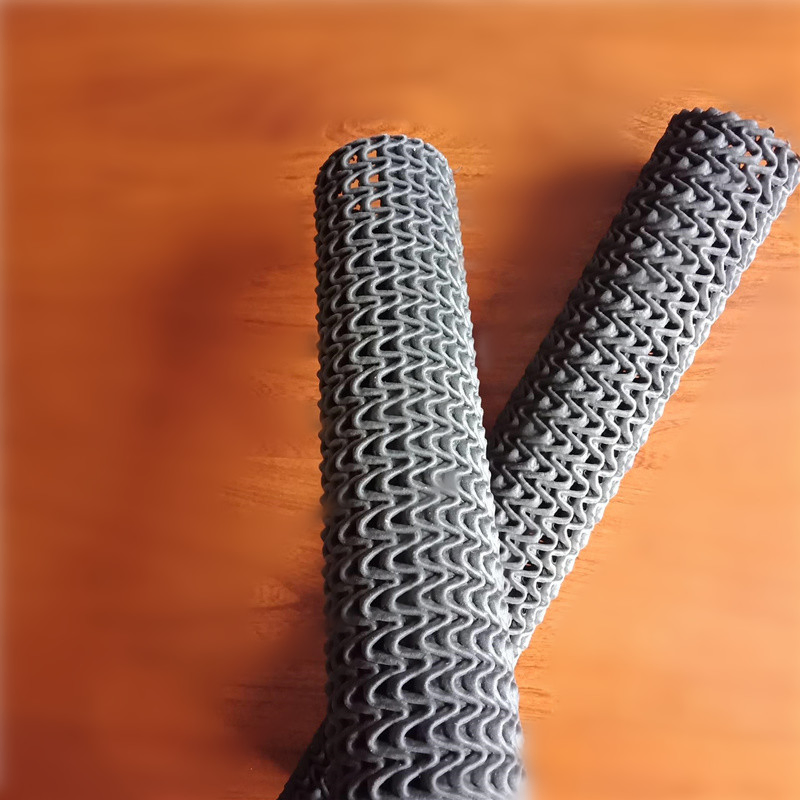 High-Performance Curved Mesh Pipe for Highway and Railway Foundations