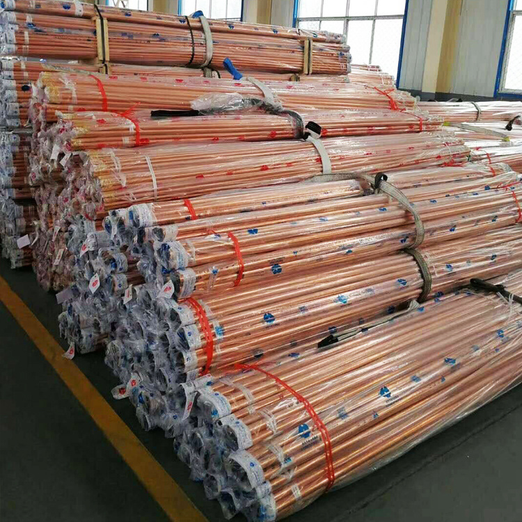 C10100 C11000 C12000 AC Copper Pancake Tubing / AC Copper Pipe