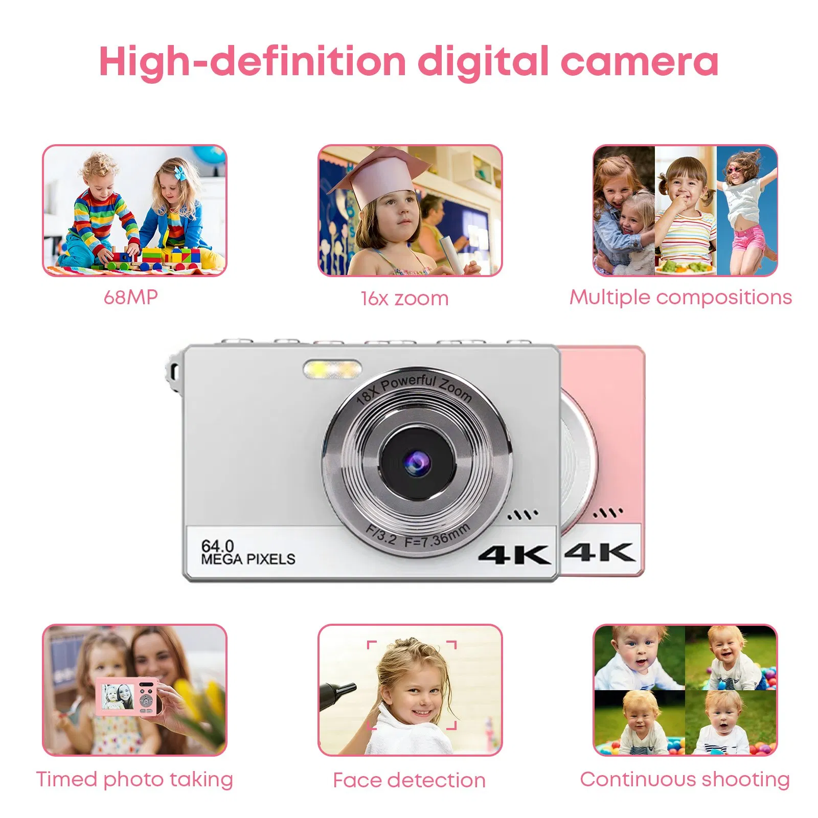 Children's Sports Digital Camera Multi Functional Shooting Toy Outdoor Entertainment Equipment