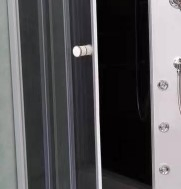 Whirlpool Bathroom Sector Tempered 5mm Glass Steam Shower Room Shower Cabin