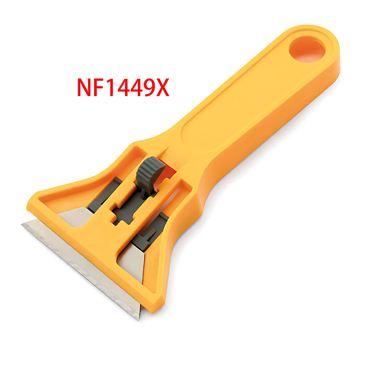 Clean Window Cleaning Scraper Plastic Razor Scraper with Metal Blades