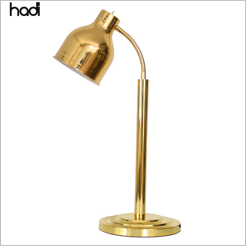 Hadi Catering Commercial Stainless Steel Top Lamp Warmer High Quality Heated Lamp Catering Silver 250W Food Warmer Lamp Buffet Sale