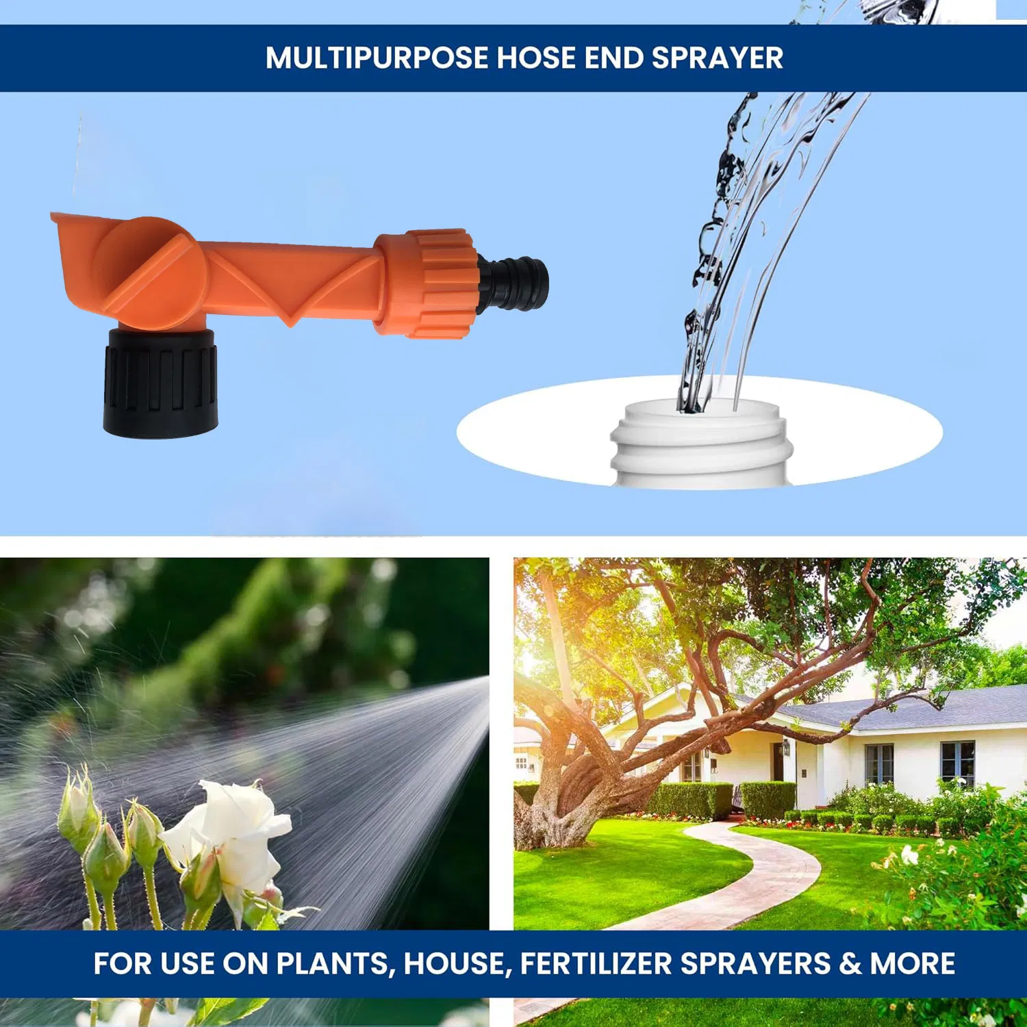 Hose End Sprayer Auto Dilution Multi-Purpose Sprayer Nozzle for Agricultural Fertilizer Spraying