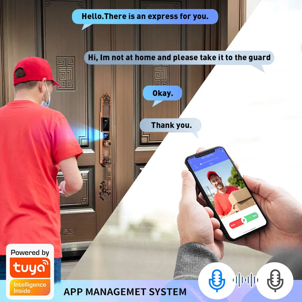 Industry Benchmark Fingerprint Recognition Digital Combination Smart Lock