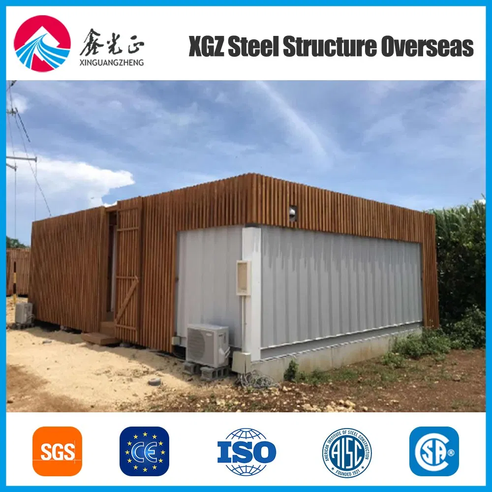 China Hot Selling Modular Buildings House Prefabricated Hut with Container