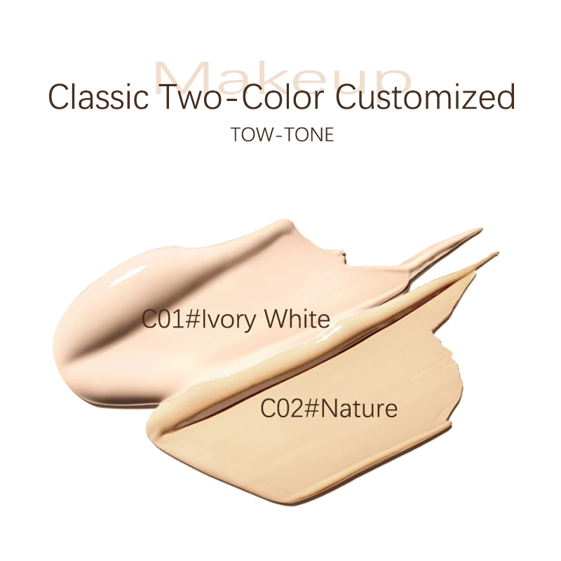 Private Label Caviar Luminous and Brightening Face Air Cushion Bb Cc Cream OEM ODM