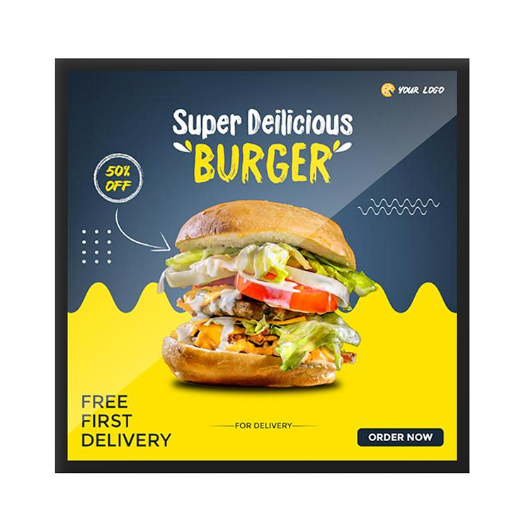 32-дюймовый квадратный рекламный дисплей Android