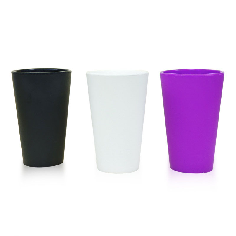 Wholesale 16oz Household Anti Fall Monochrome Portable Silicone Water Cup