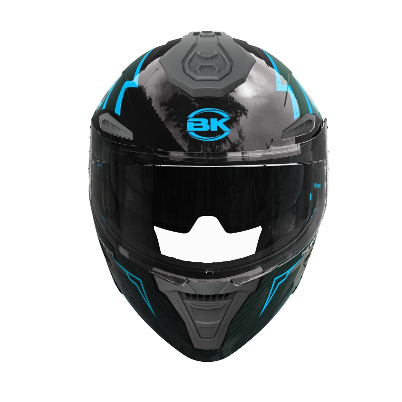Dual-Function Flip-Up ABS Motorcycle Helmet with Ventilation