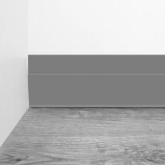 6.5mm Flexible PVC Soft Skirting Board Moisture-Resistant, Easy Bend for Curved Walls
