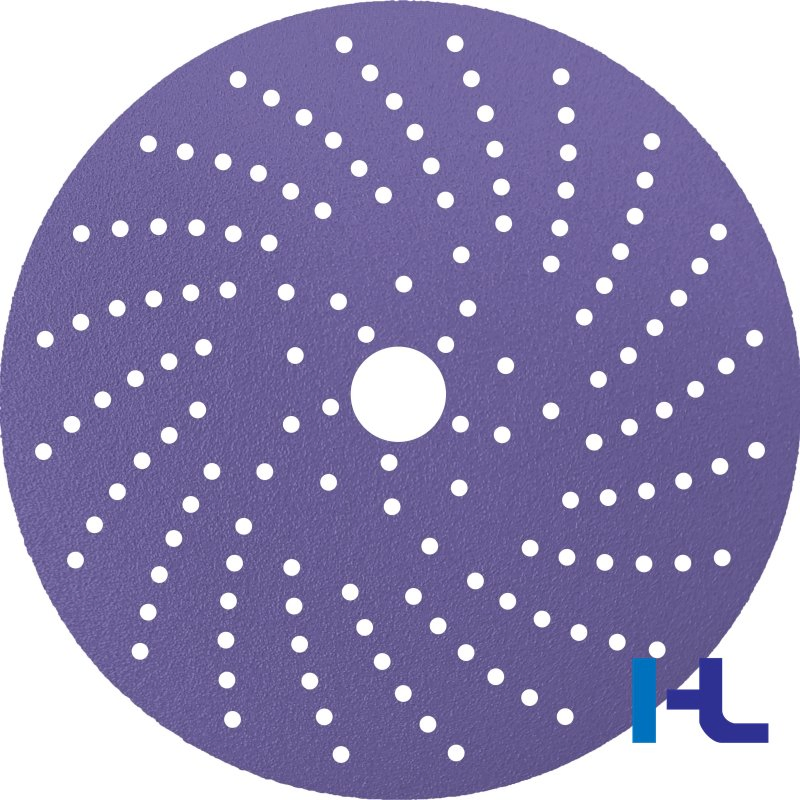 150mm Water Proof Film Abrasive Sand Sanding Disc with Hook & Loop Backing, P80-P2500 for Auto Body Finishing