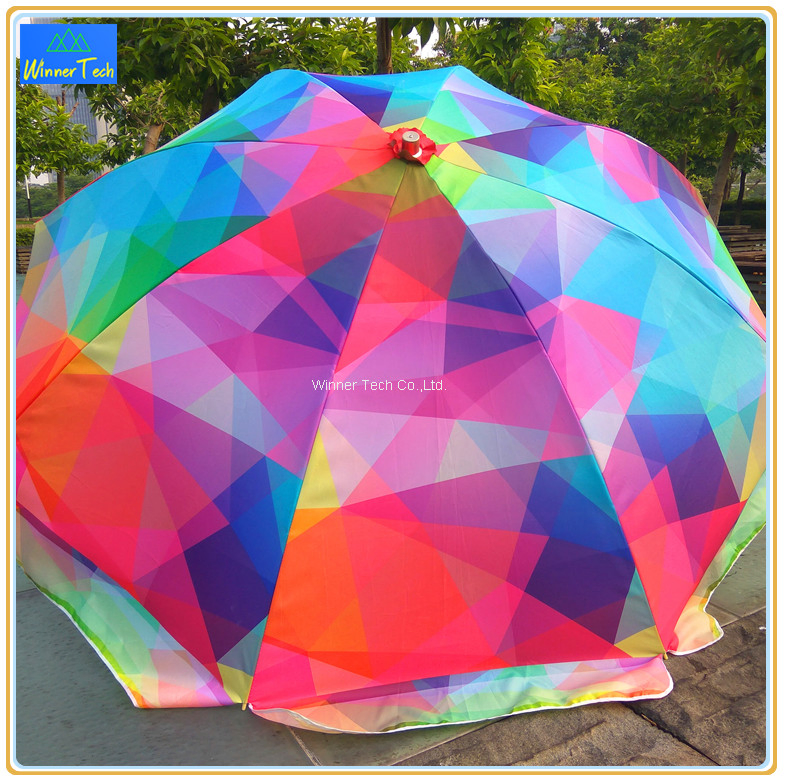 Homeful Sea Umbrella Beach Shelters Umbrella Tent Camping Large Sun & Rain Canopy Beach Umbrella W00115