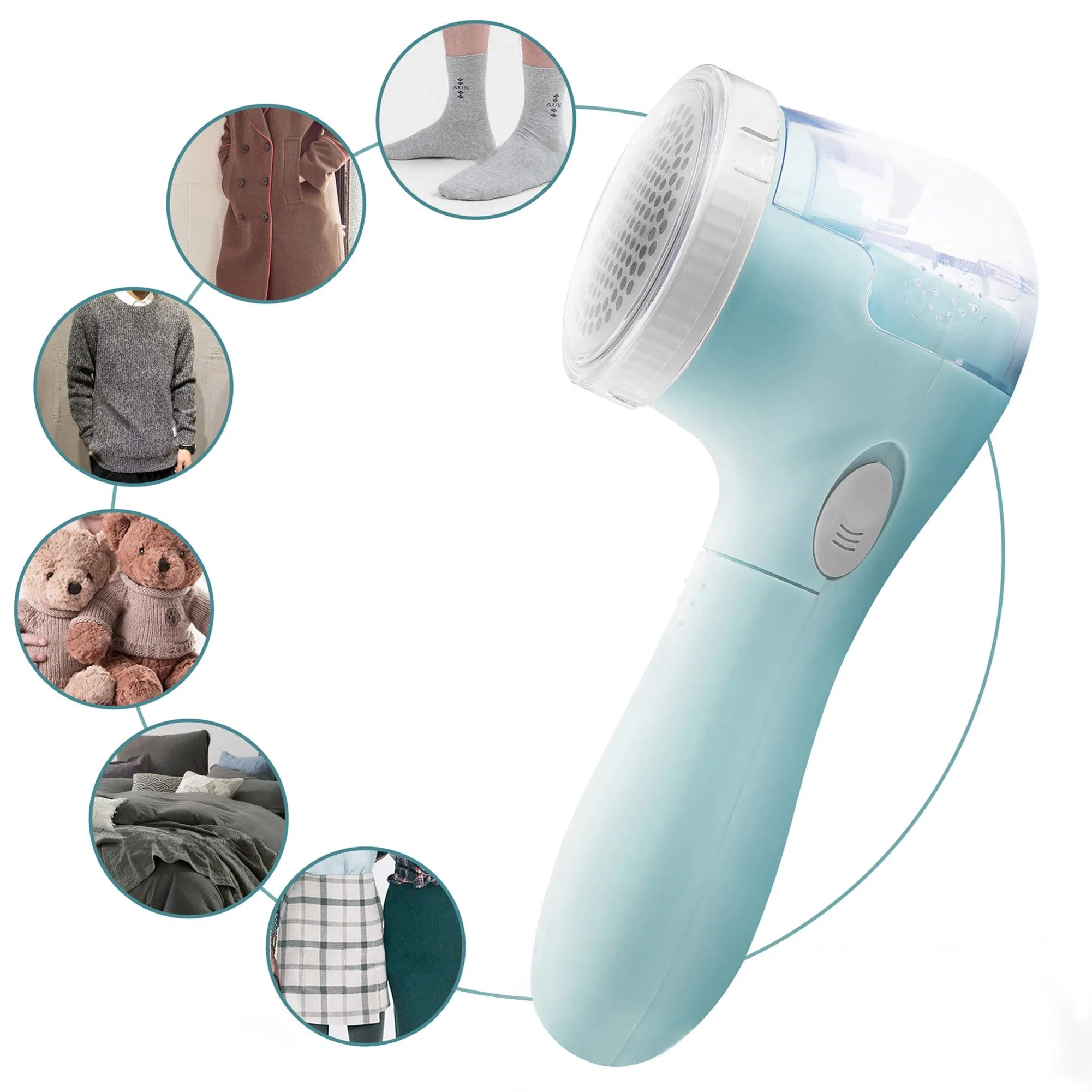 Electric Clothes Sweater Portable Quickly Effectively Battery Operated Fabric Shaver Lint Remover